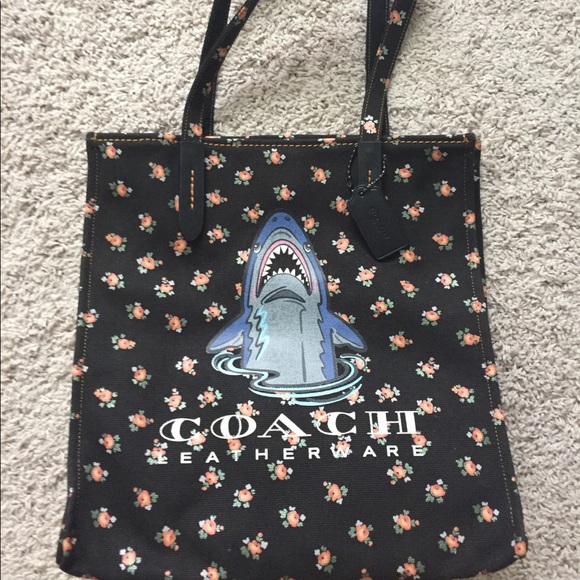 coach sharky tote